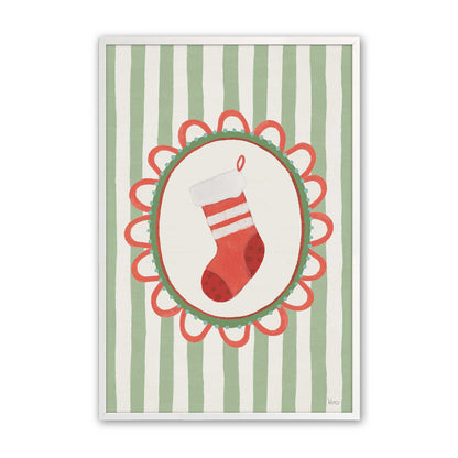 [Color:Opaque White], Picture of art in an Opaque White frame