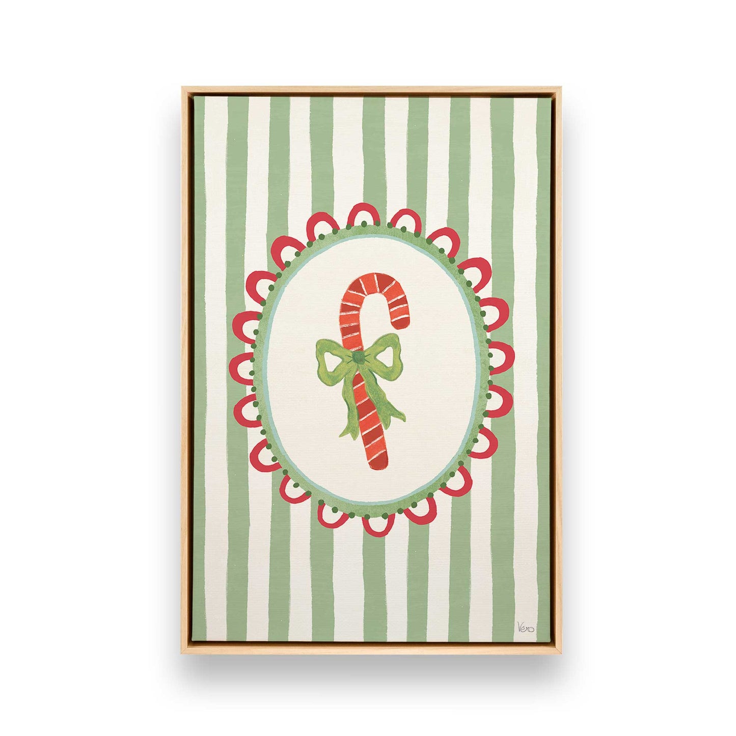 [Color:American Maple], Picture of art in a American Maple frame