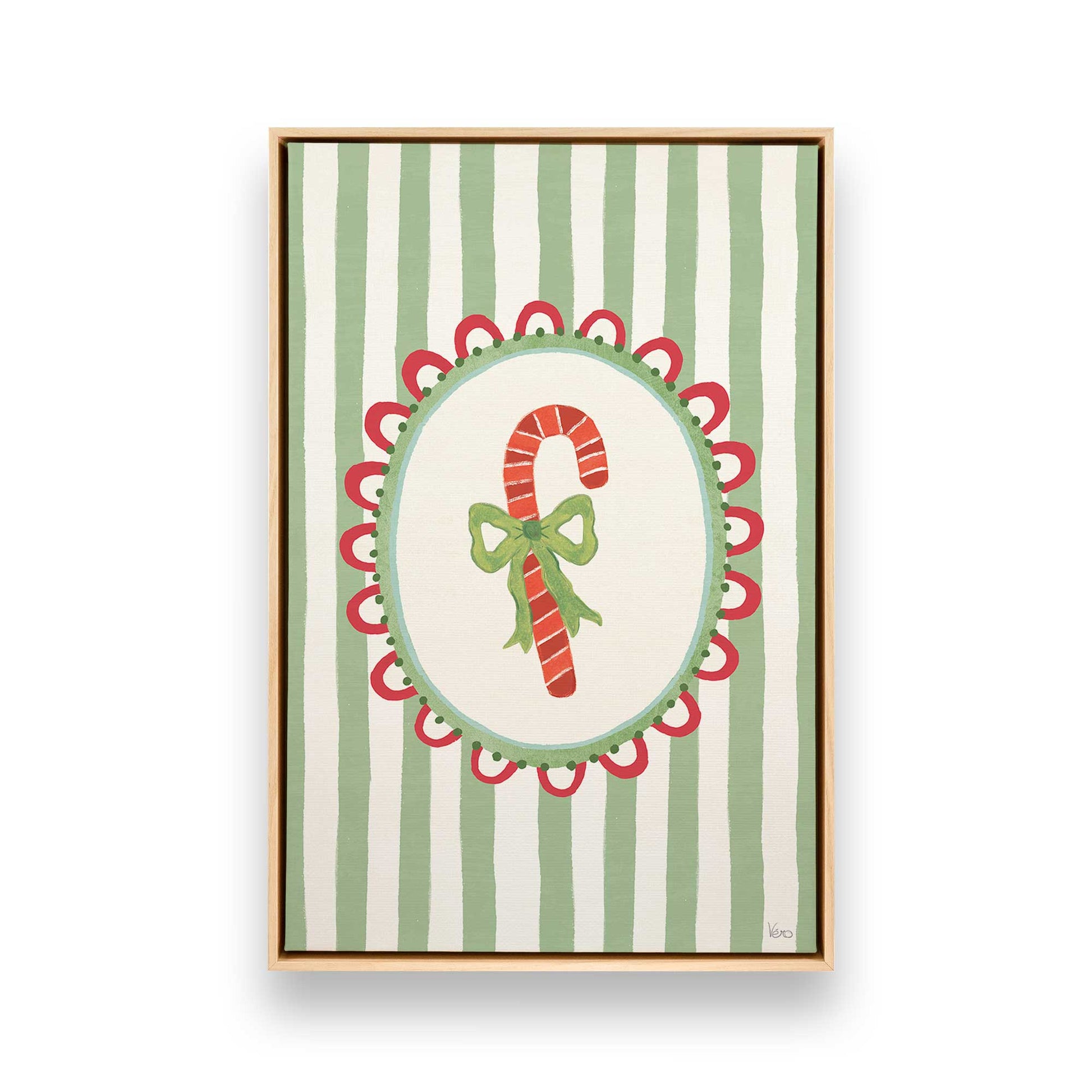 [Color:American Maple], Picture of art in a American Maple frame