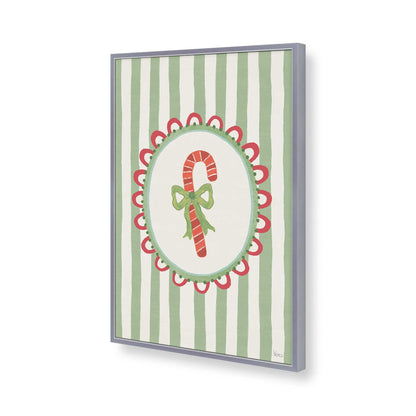 [Color:Polished Chrome], Picture of art in a Polished Chrome frame of the corner