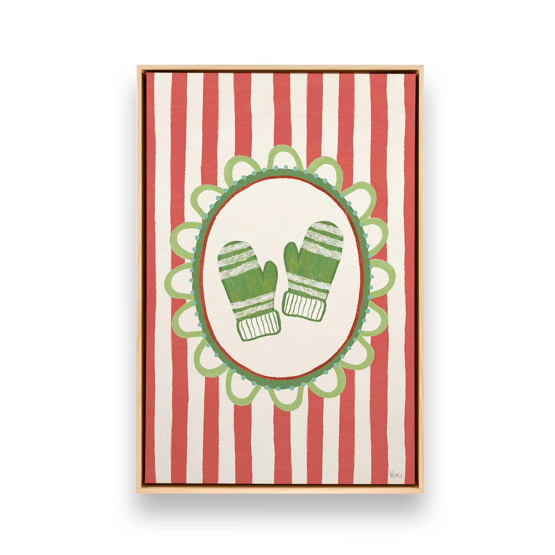 [Color:American Maple], Picture of art in a American Maple frame