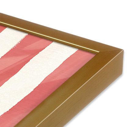 [Color:Polished Gold], Picture of art in a Polished Gold frame at an angle