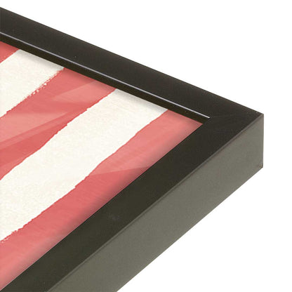 [Color:Satin Black], Picture of art in a Satin Black frame at an angle