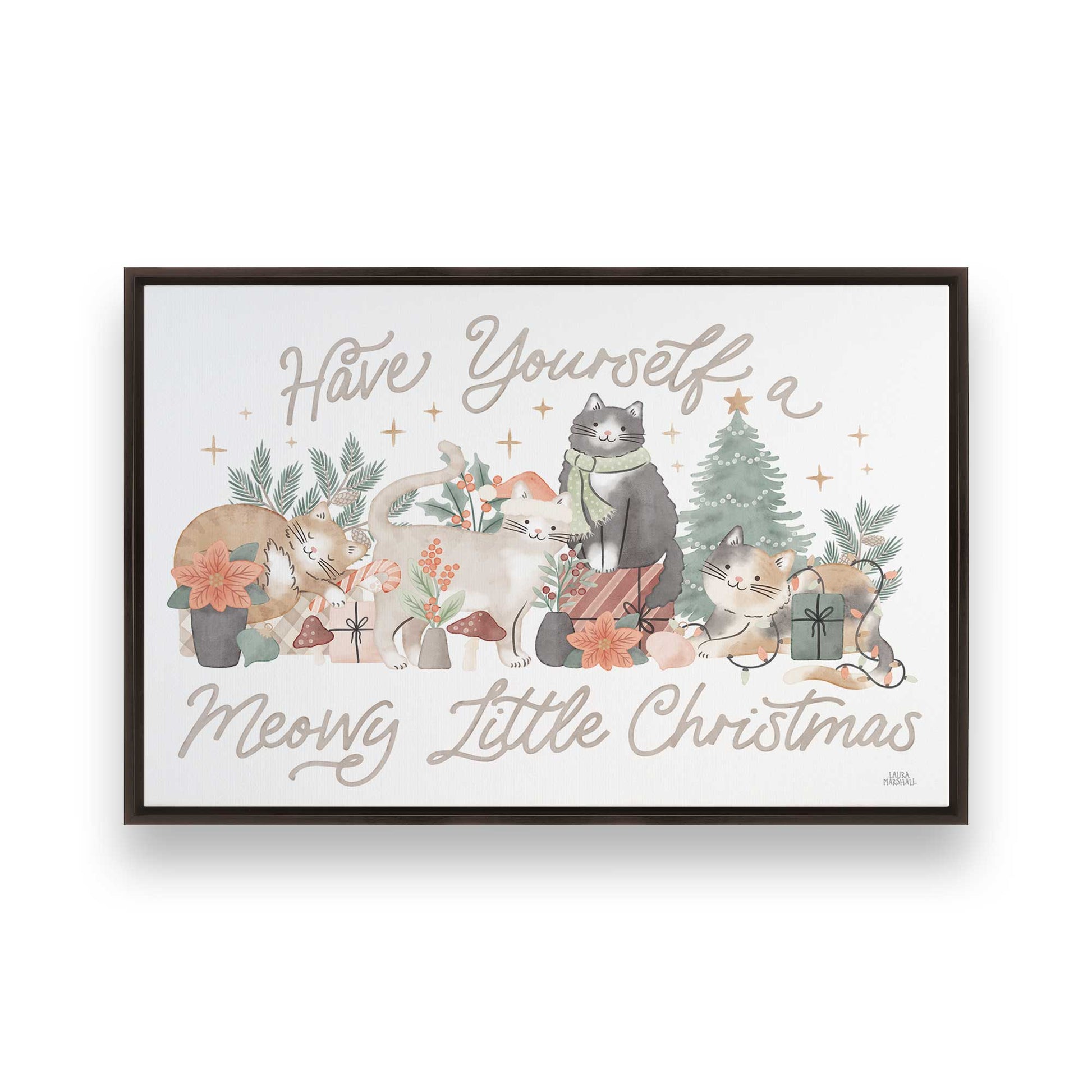 [Color:Espresso], Picture of art in a Espresso frame