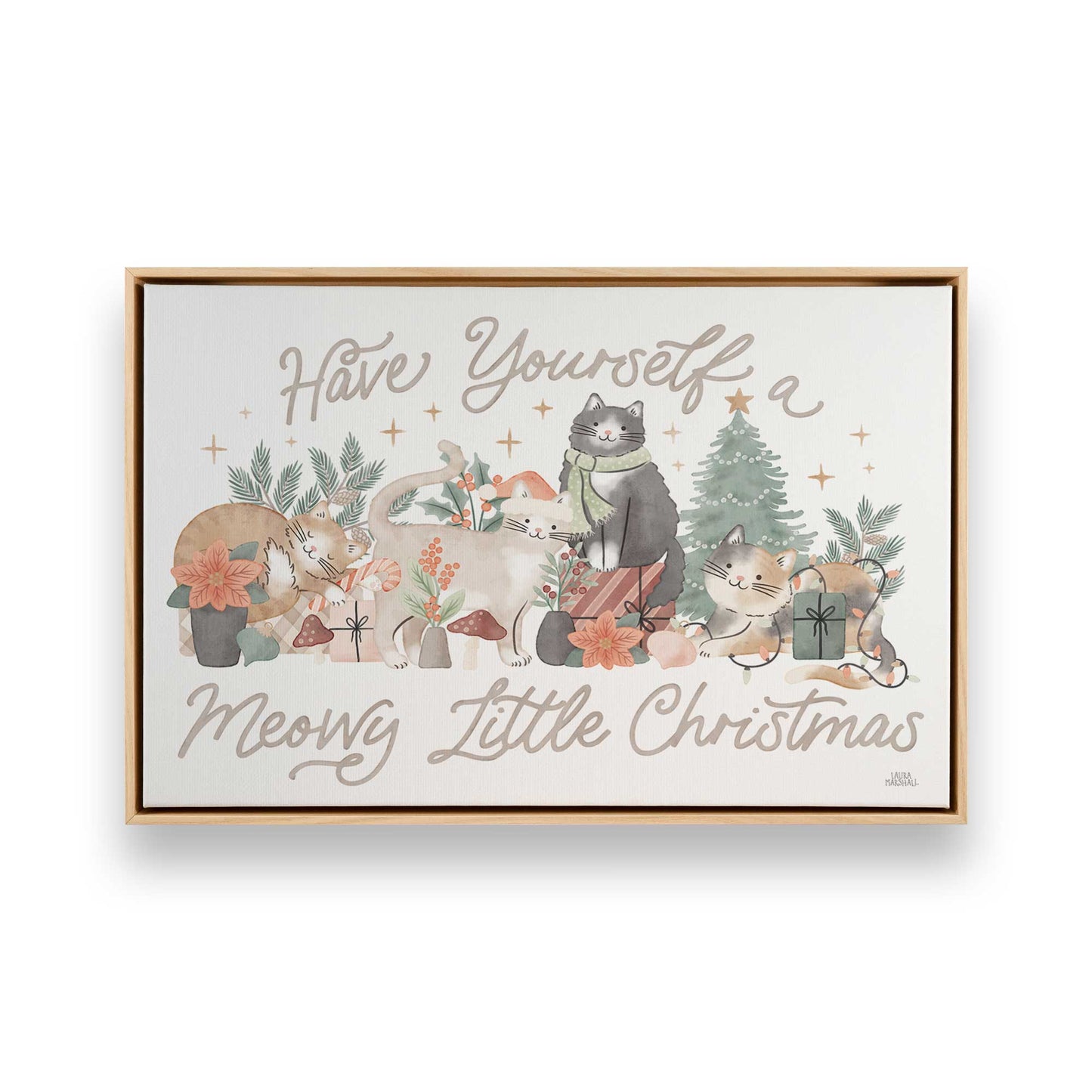 [Color:American Maple], Picture of art in a American Maple frame