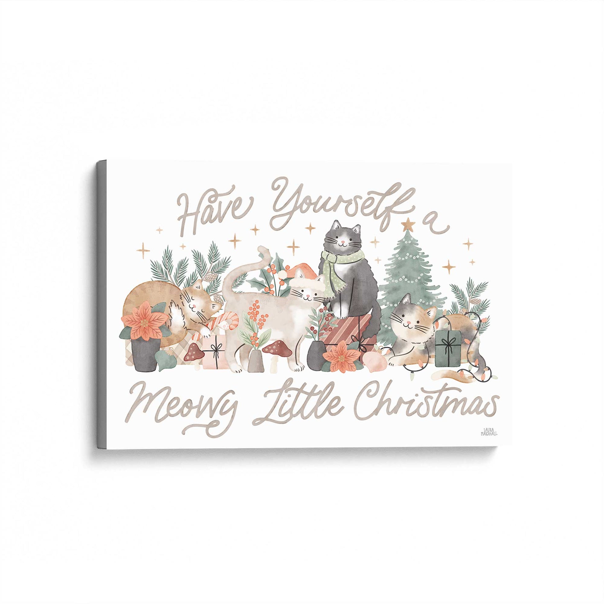 [Color:Stretched Canvas], Picture of art at an angle