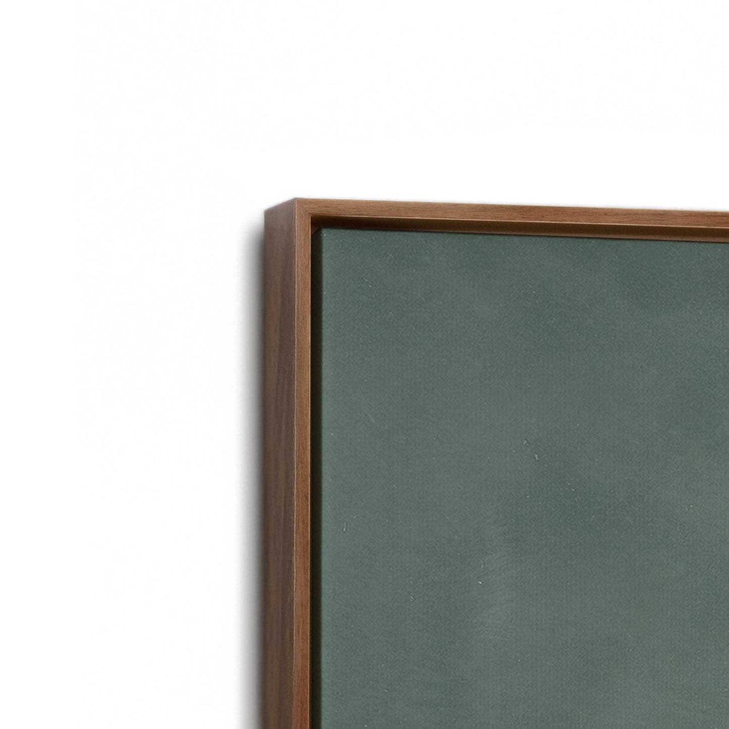 [Color:Walnut], Picture of art in a Walnut frame at an angle