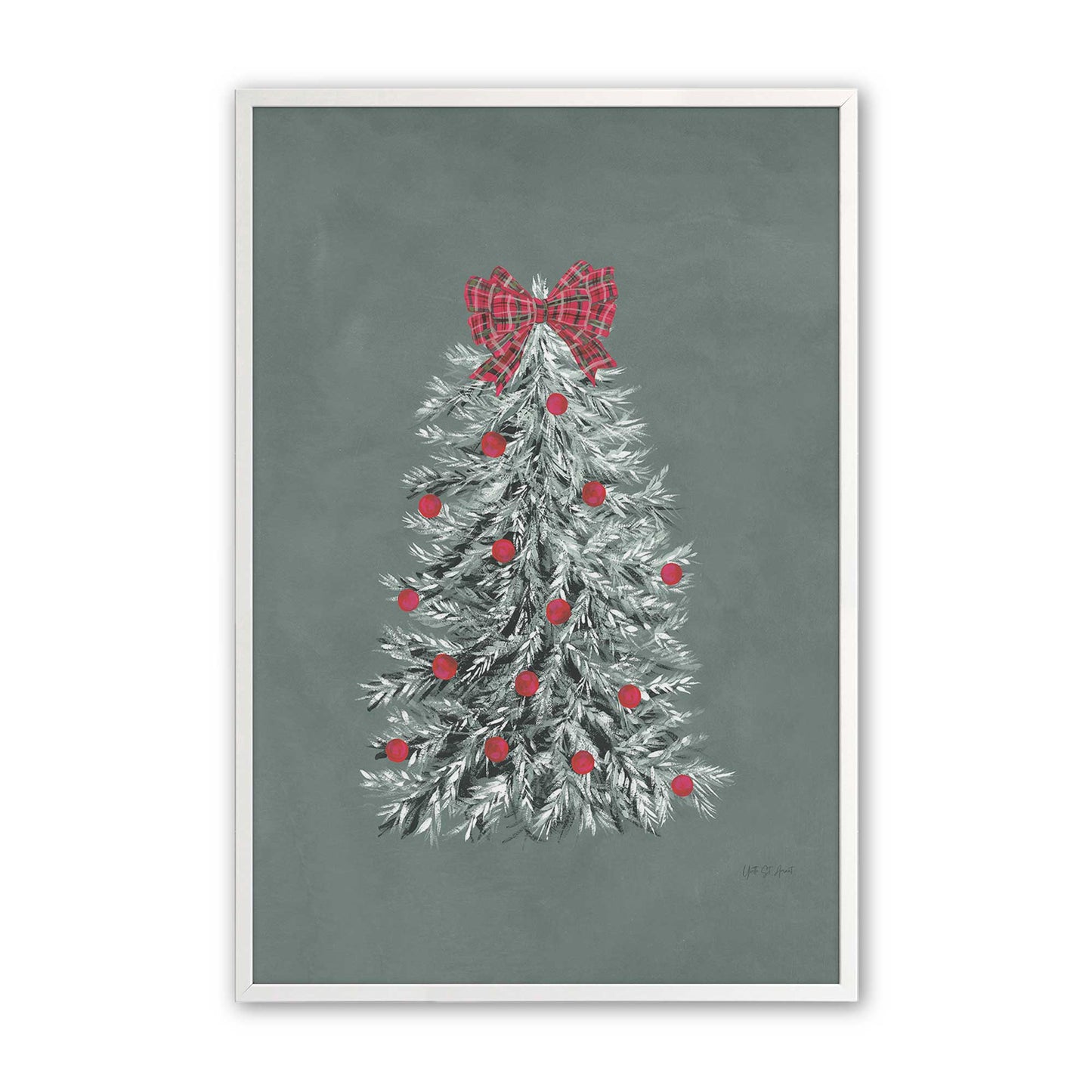 [Color:Opaque White], Picture of art in a Opaque White frame