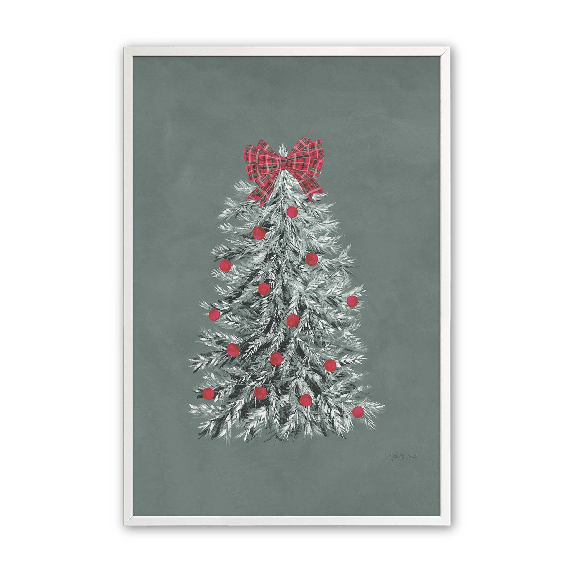 [Color:Opaque White], Picture of art in a Opaque White frame