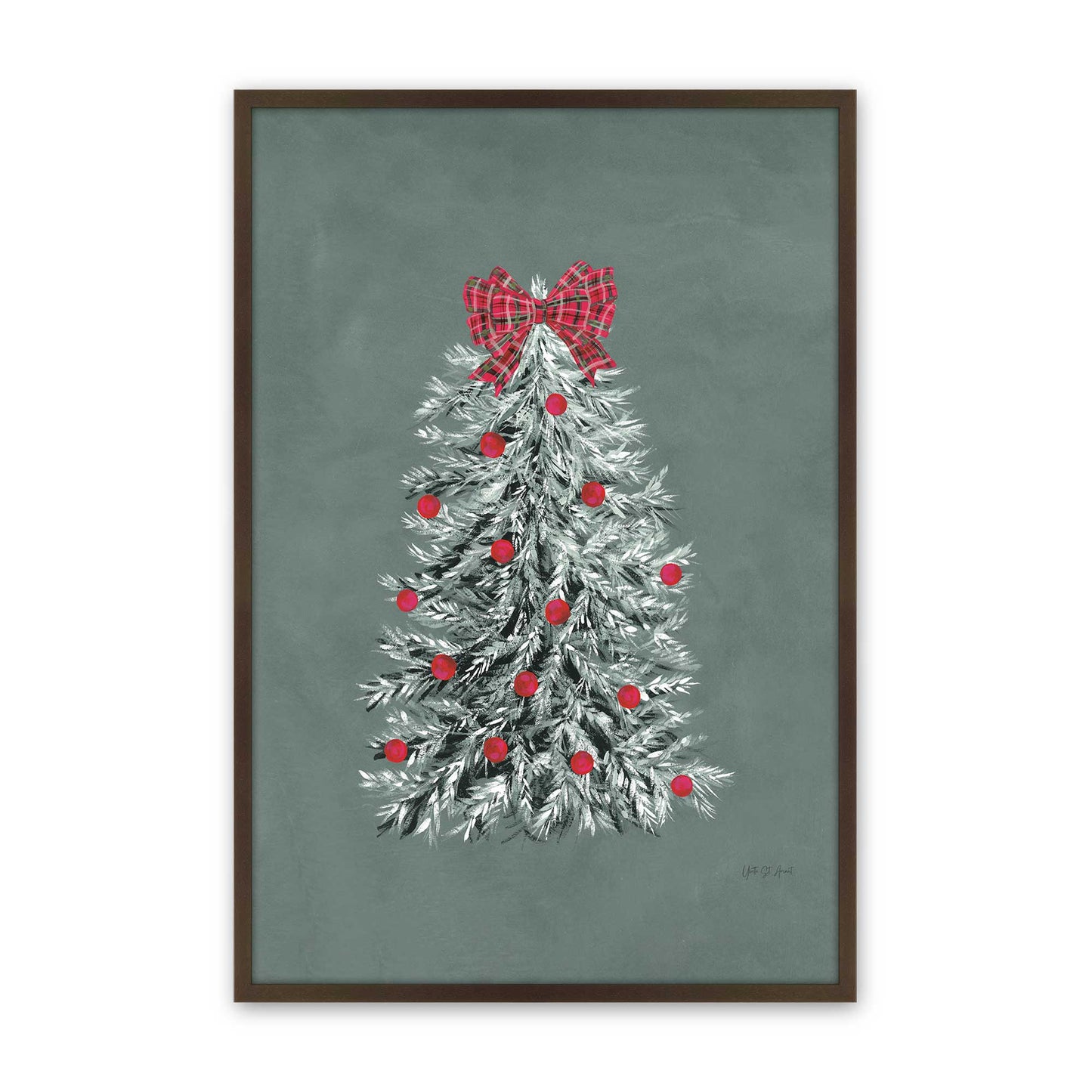 [Color:Belvinder Brown], Picture of art in a Belvinder Brown frame