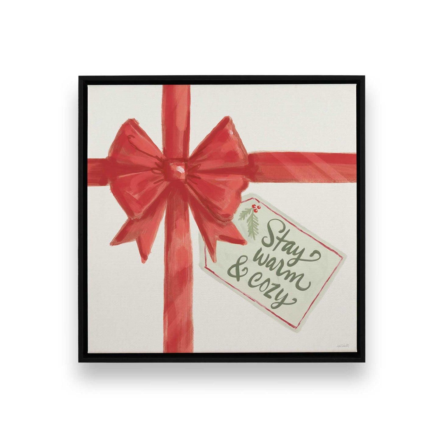 [Color:Satin Black], Picture of art in a Satin Black frame