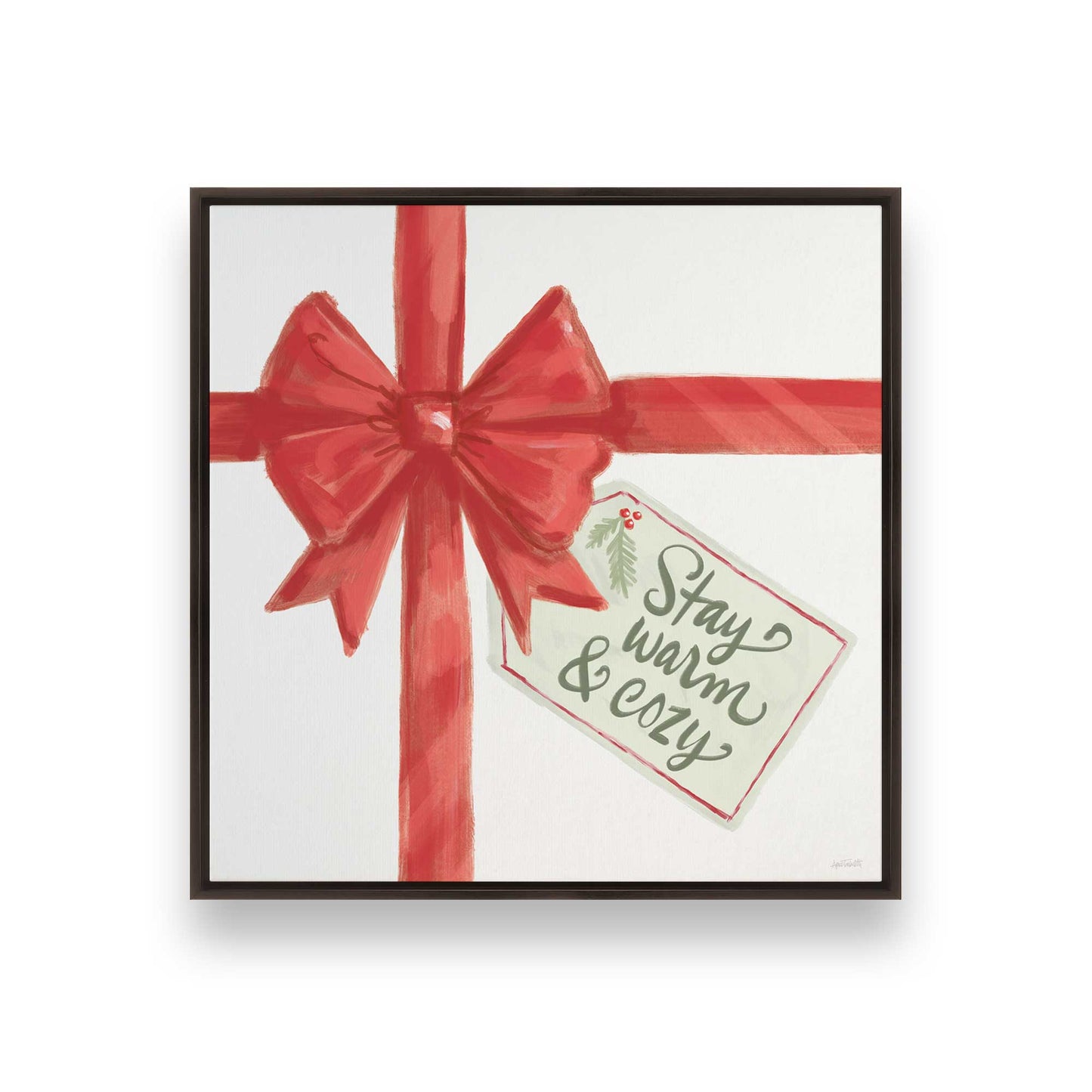 [Color:Espresso], Picture of art in an Espresso frame