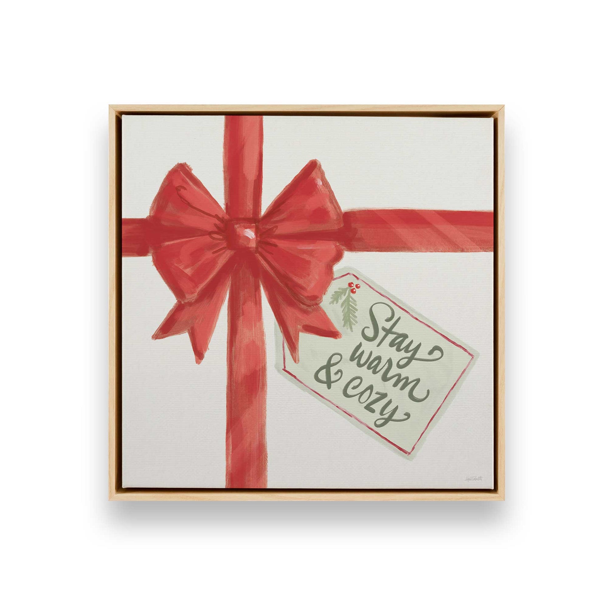 [Color:American Maple], Picture of art in a American Maple frame