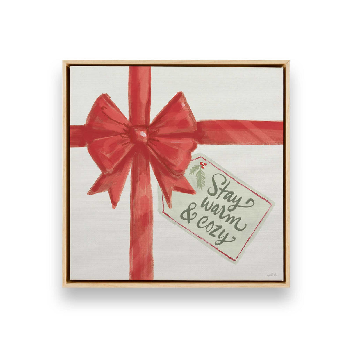 [Color:American Maple], Picture of art in an American Maple frame