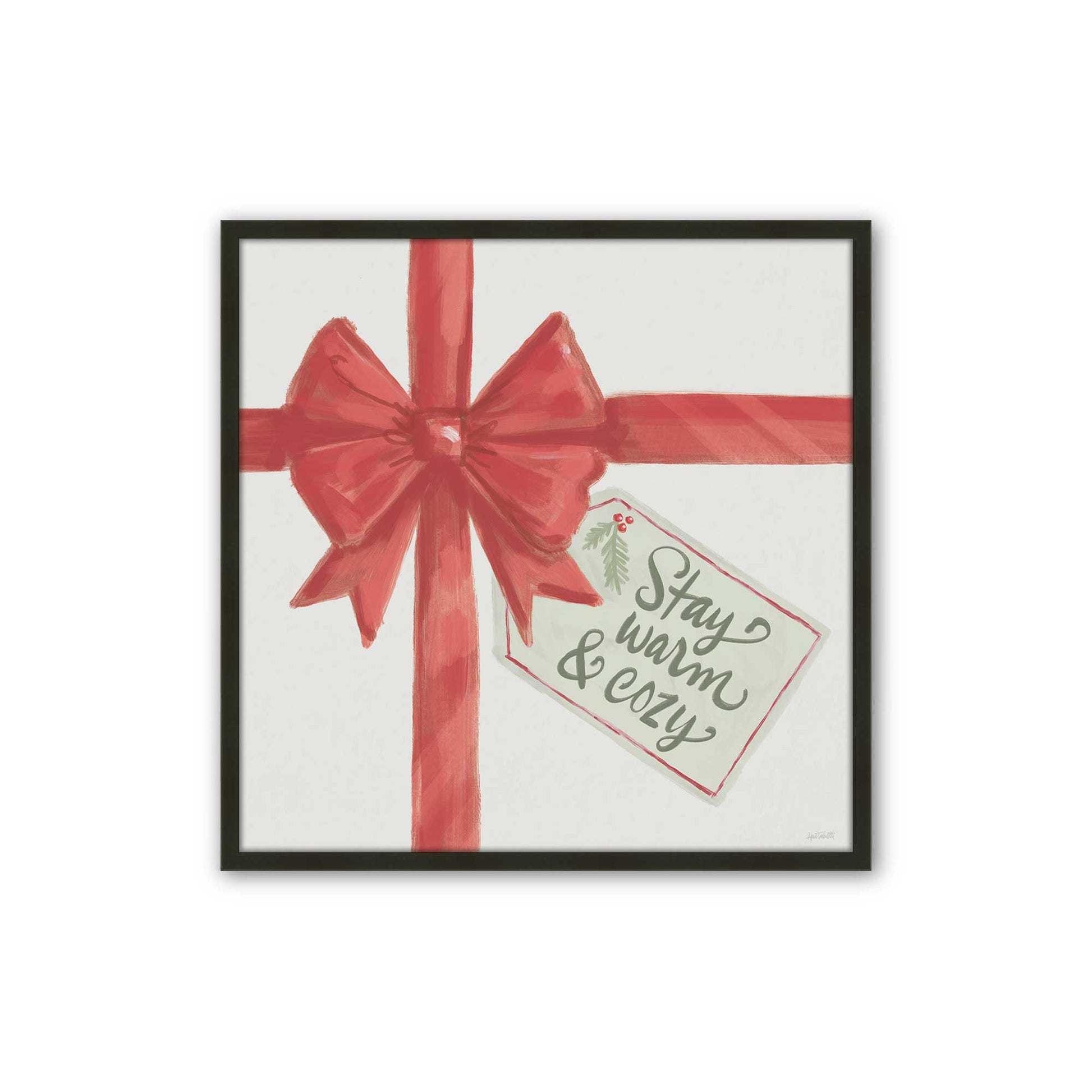 [Color:Satin Black], Picture of art in a Satin Black frame