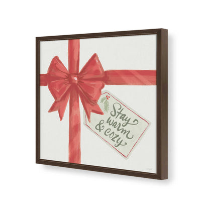 [Color:Espresso], Picture of art in a Espresso frame of the corner