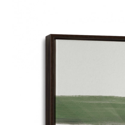 [Color:Espresso], Picture of art in a Espresso frame at an angle