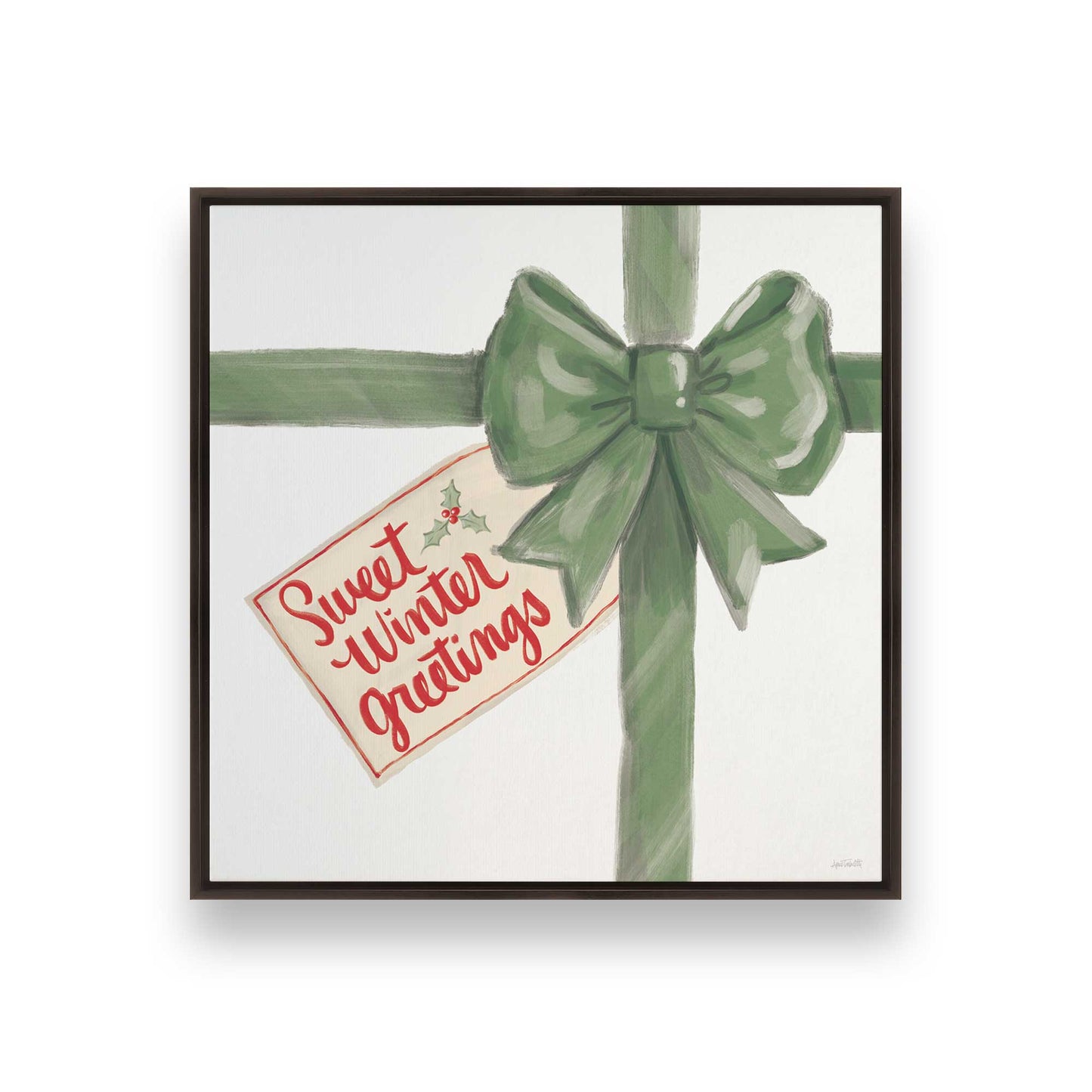 [Color:Espresso], Picture of art in a Espresso frame