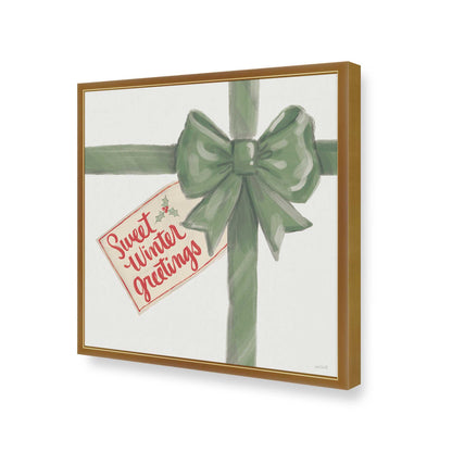 [Color:Polished Gold], Picture of art in a Polished Gold frame of the corner