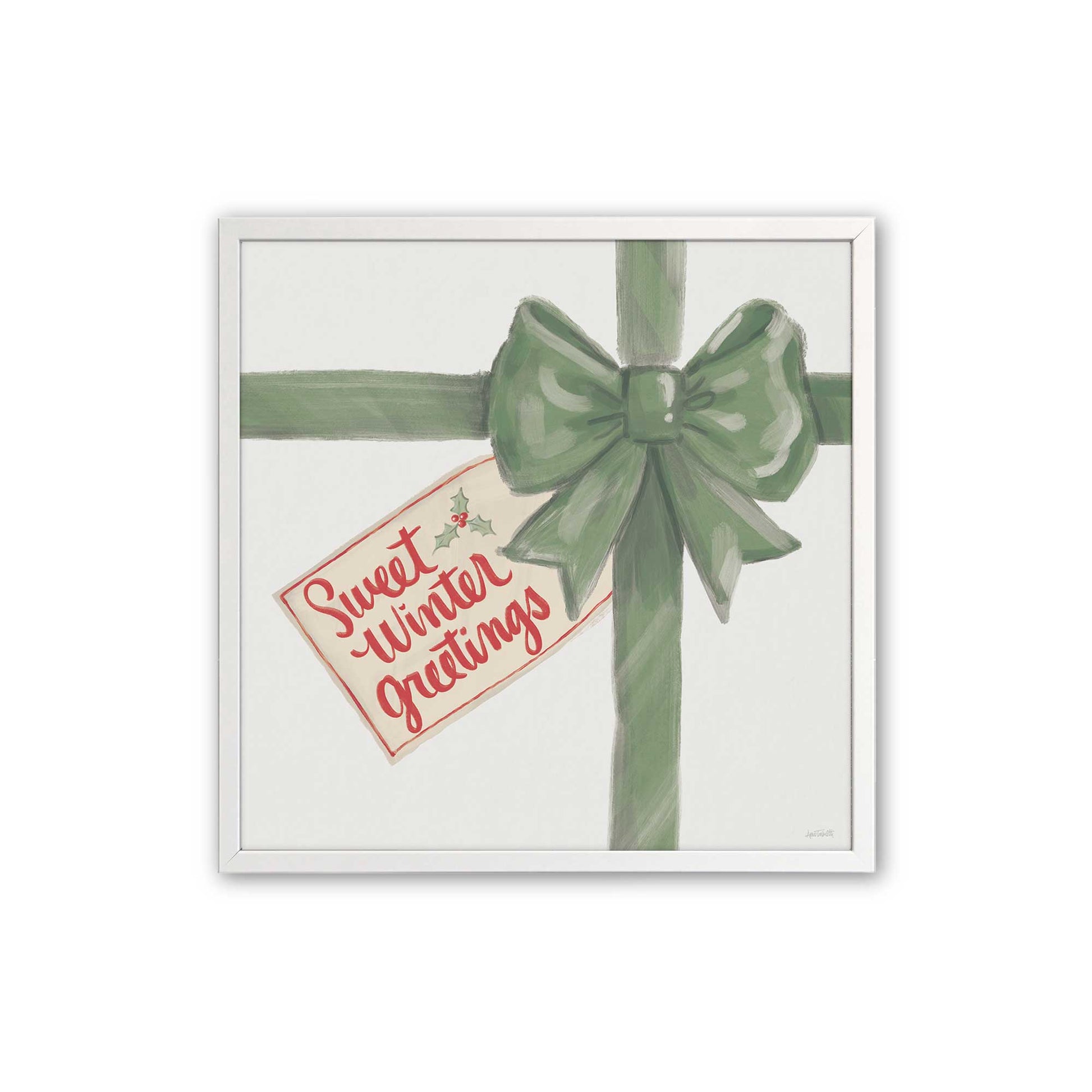 [Color:Opaque White], Picture of art in an Opaque White frame