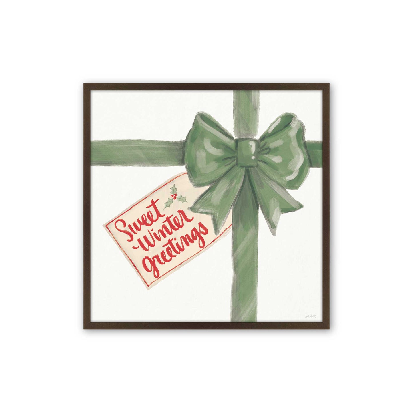 [Color:Belvinder Brown], Picture of art in a Belvinder Brown frame