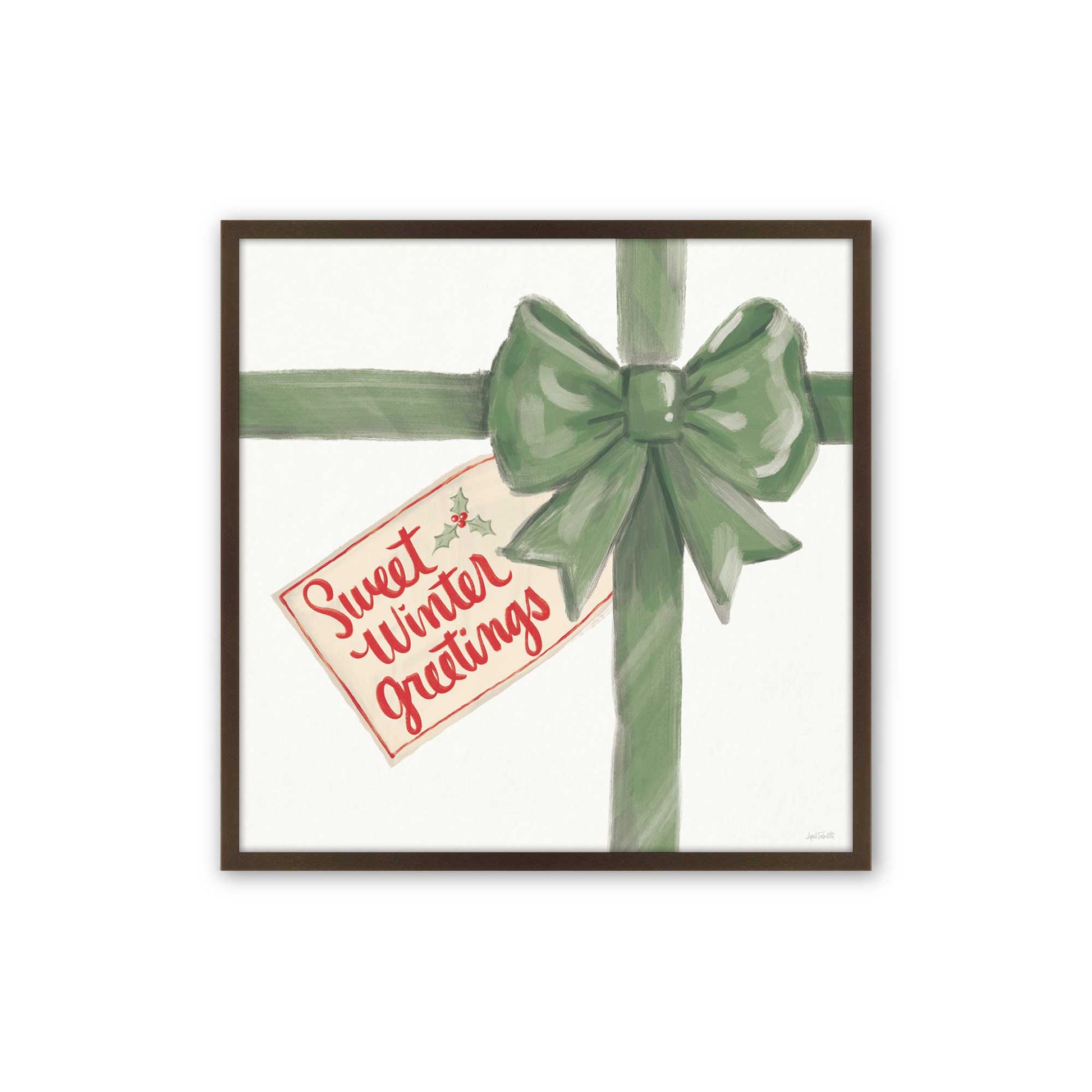 [Color:Belvinder Brown], Picture of art in a Belvinder Brown frame