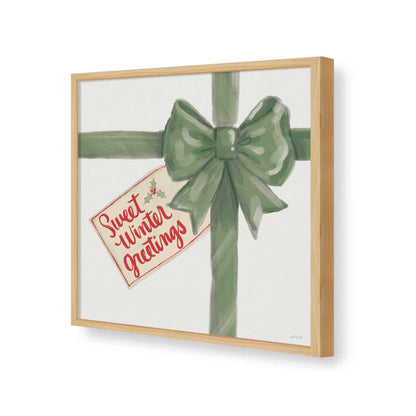 [Color:Espresso], Picture of art in a Espresso frame of the corner