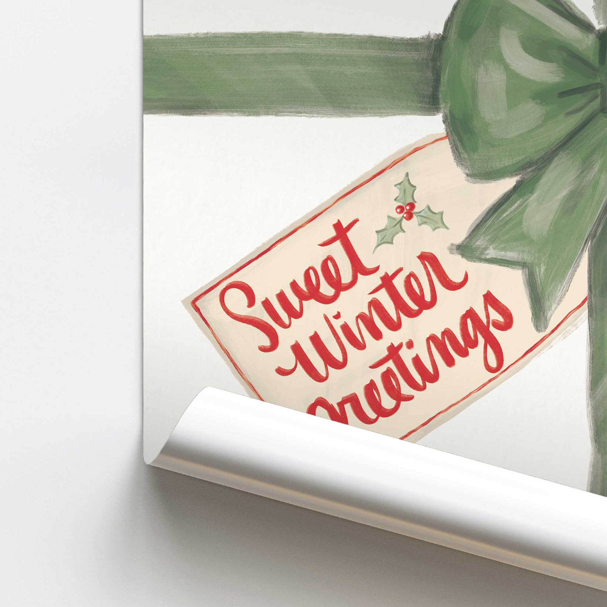 [Color:Rolled Print], Picture of close up of art