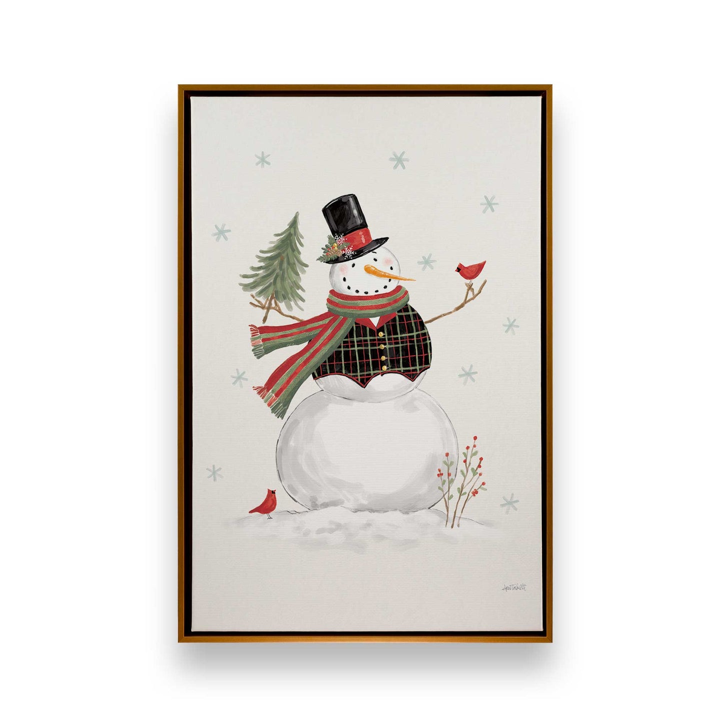 [Color:Polished Gold], Picture of art in a Polished Gold frame