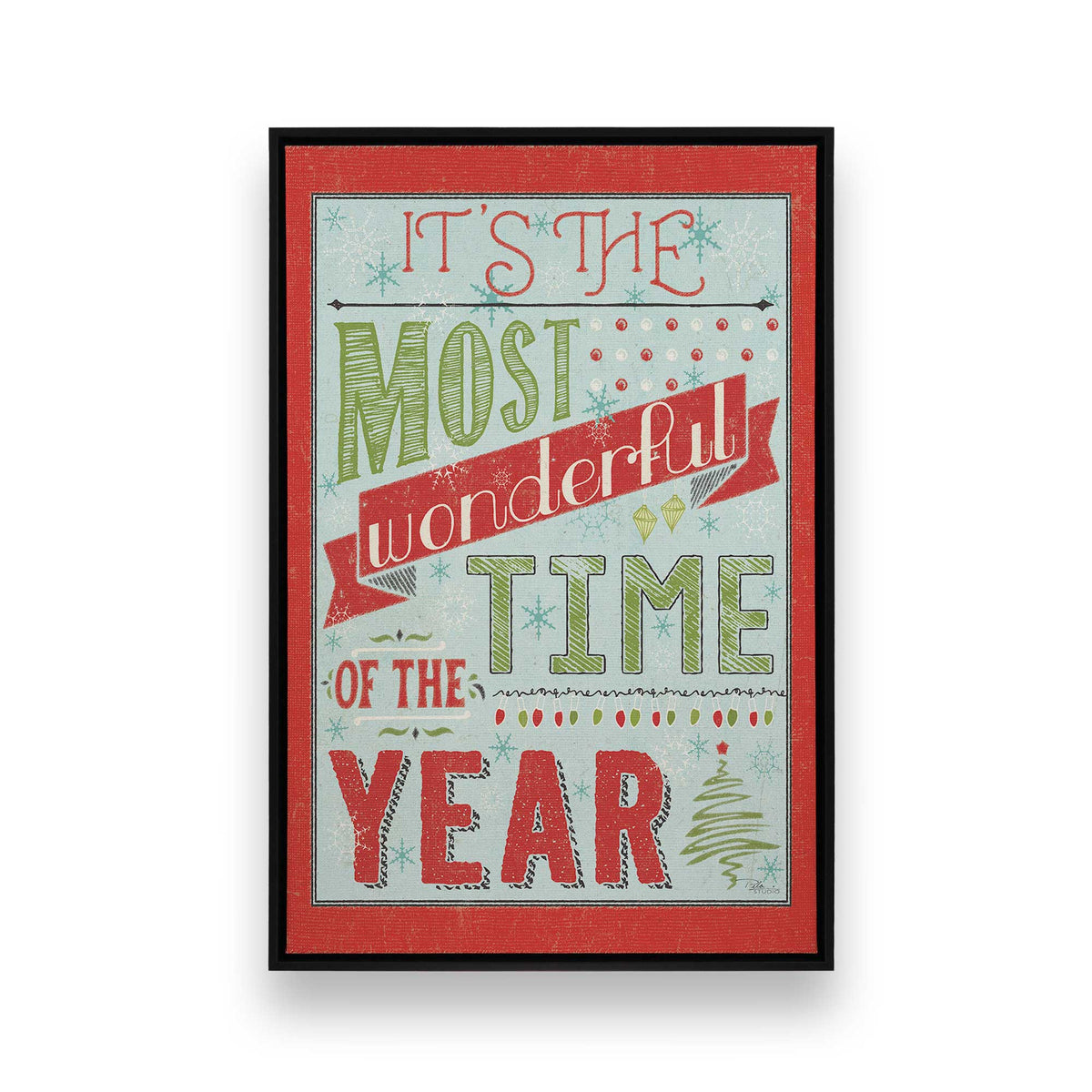 [Color:Satin Black], Picture of art in a Satin Black frame