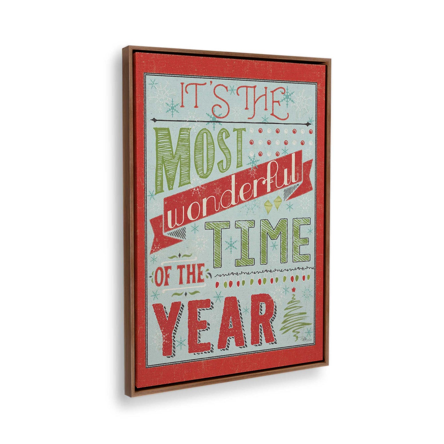 [Color:Walnut], Picture of the corner of the art