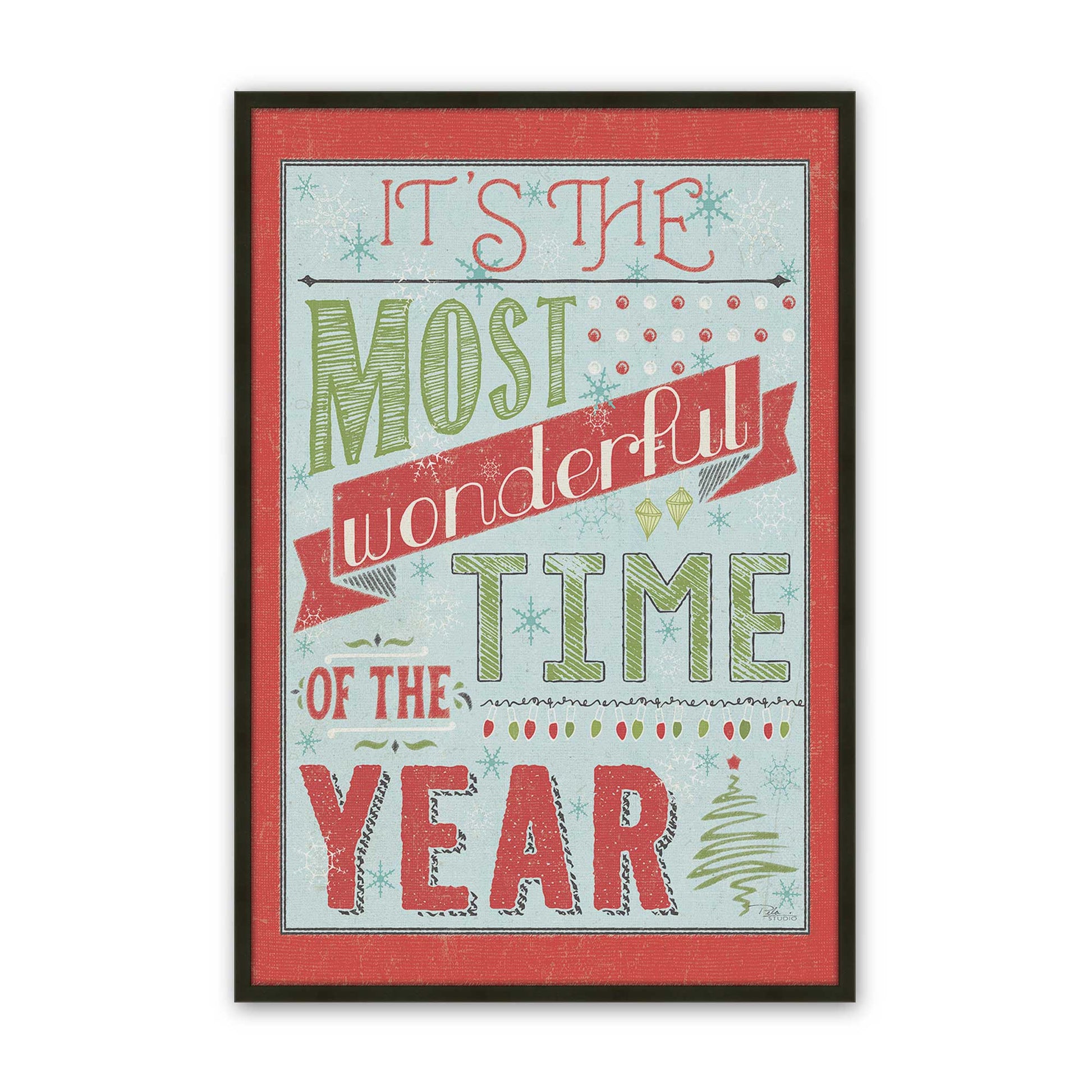 [Color:Satin Black], Picture of art in a Satin Black frame