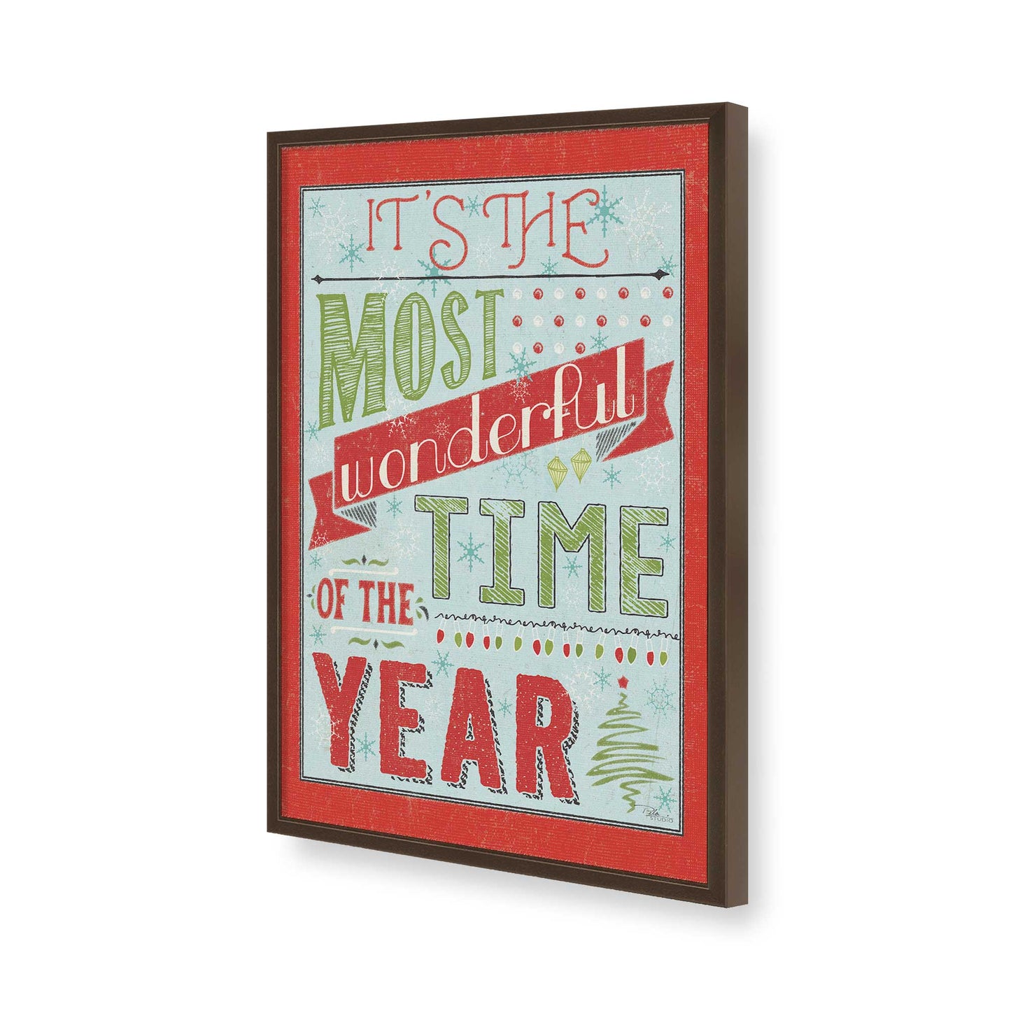 [Color:Belvinder Brown], Picture of art in a Belvinder Brown frame of the corner