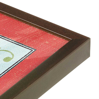 [Color:Belvinder Brown], Picture of art in a Belvinder Brown frame at an angle