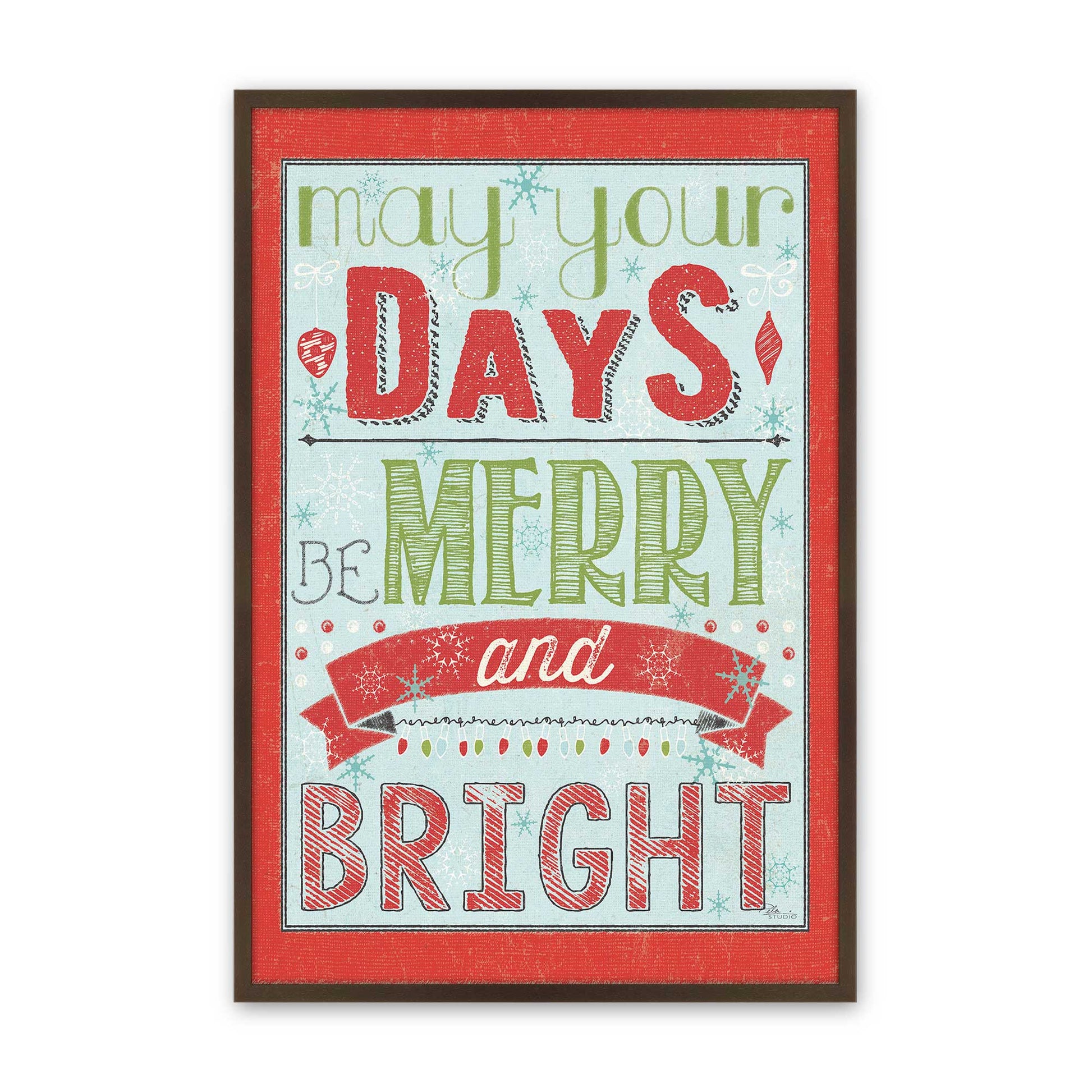 [Color:Brown], Picture of art in a Brown frame