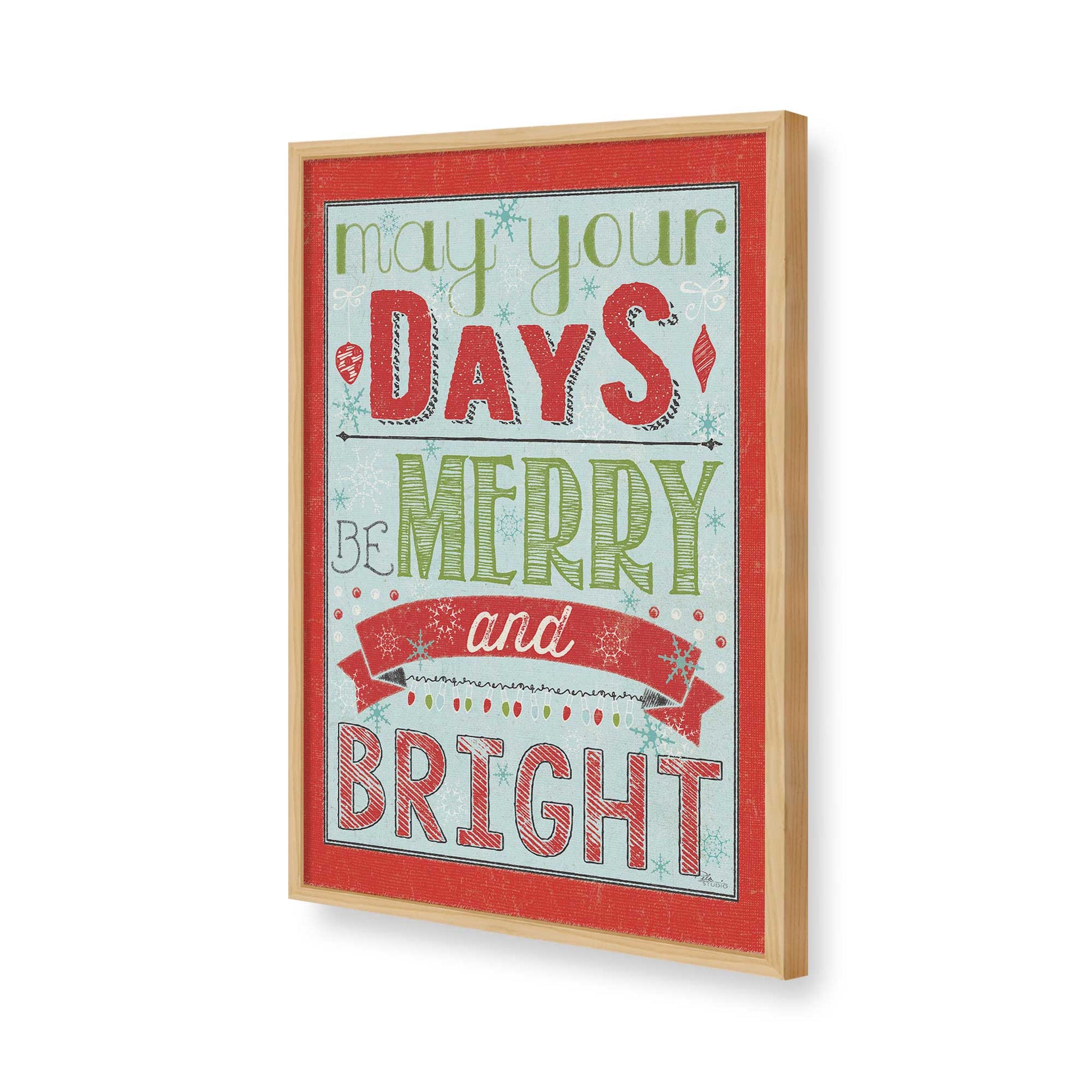 [Color:American Maple], Picture of art in a American Maple frame of the corner