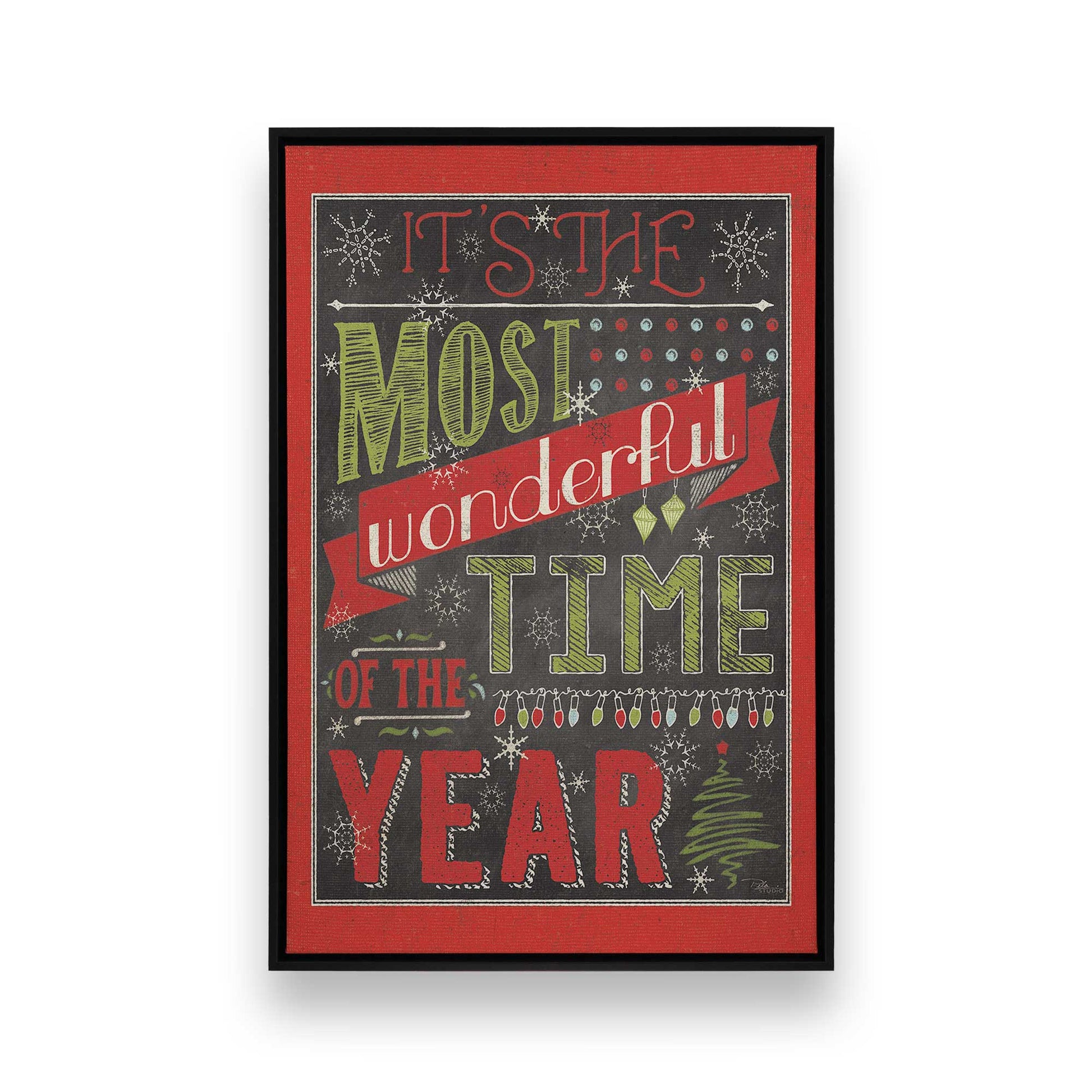 [Color:Satin Black], Picture of art in a Satin Black frame