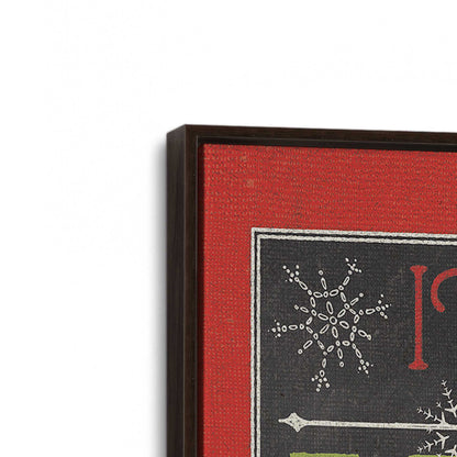 [Color:Espresso], Picture of art in a Espresso frame at an angle