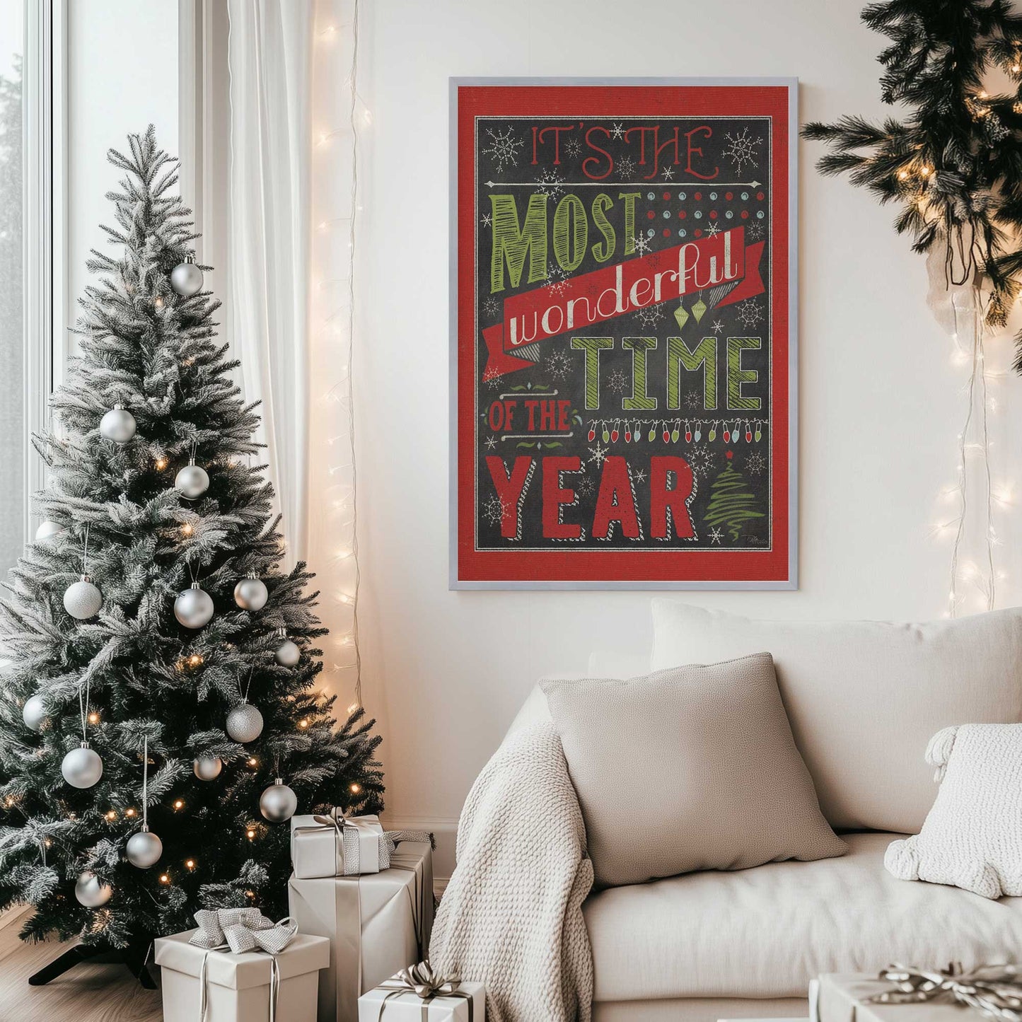 Picture of art in a room