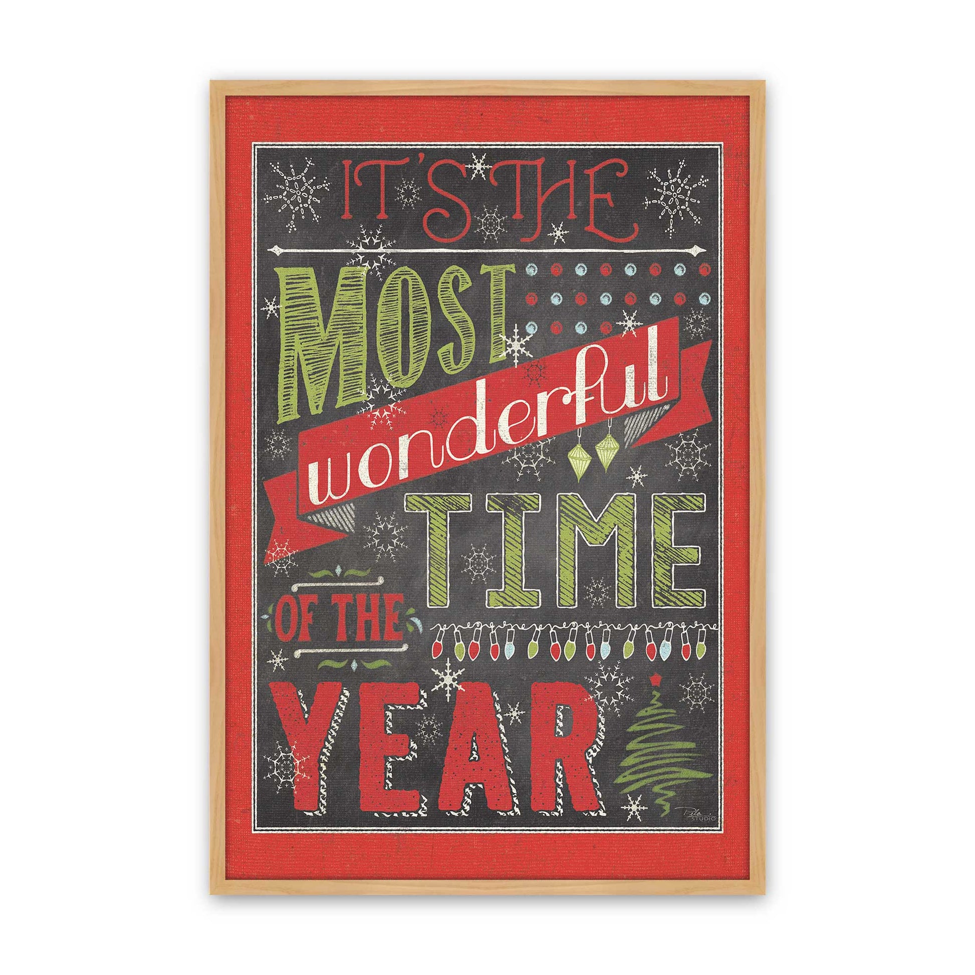 [Color:American Maple], Picture of art in a American Maple frame