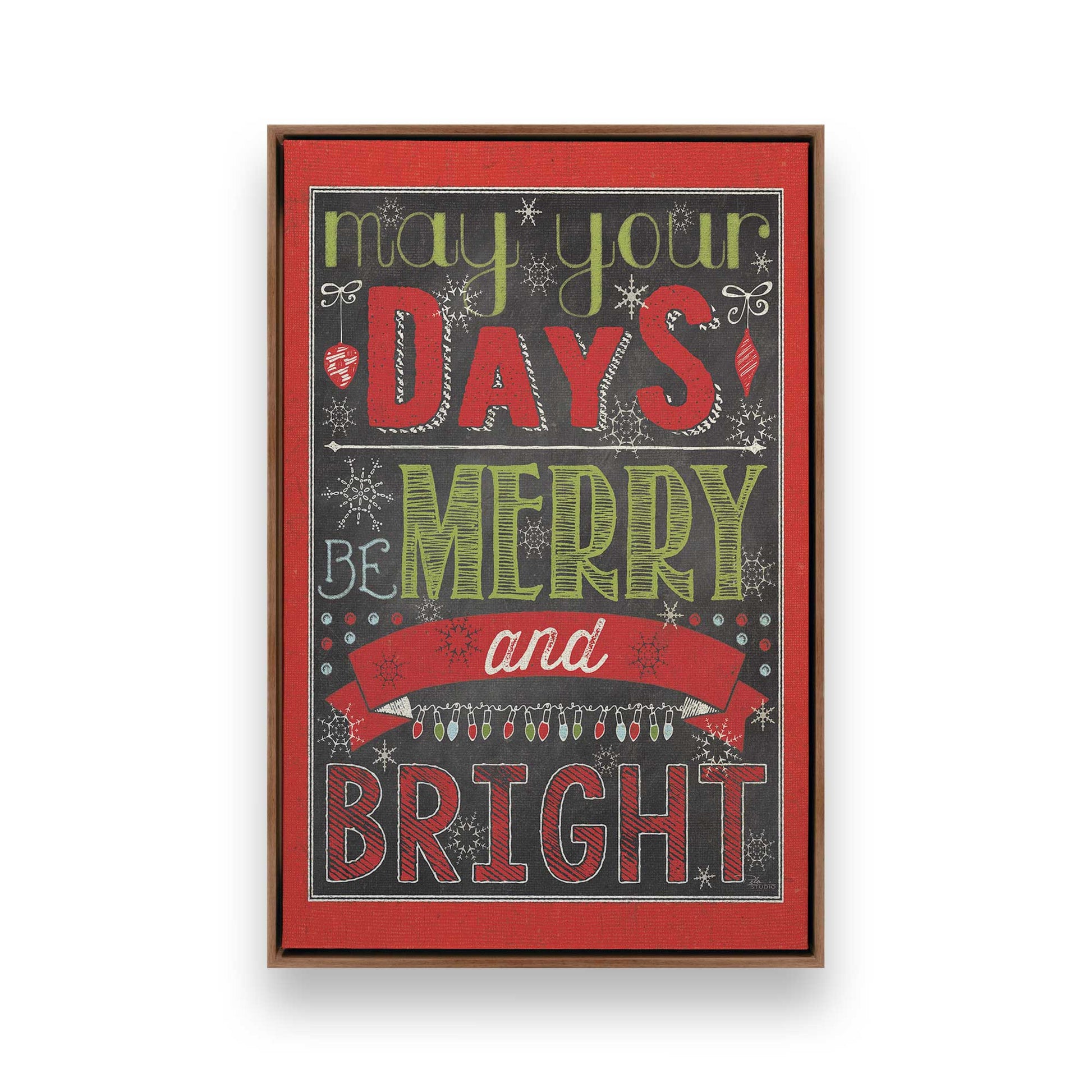 [Color:Walnut], Picture of art in a Walnut frame