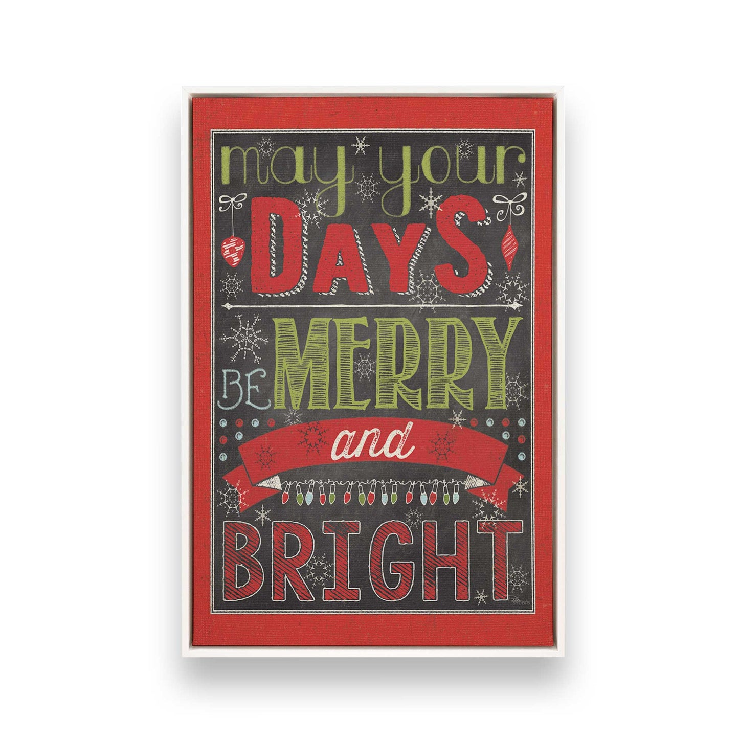 [Color:Opaque White], Picture of art in a White frame