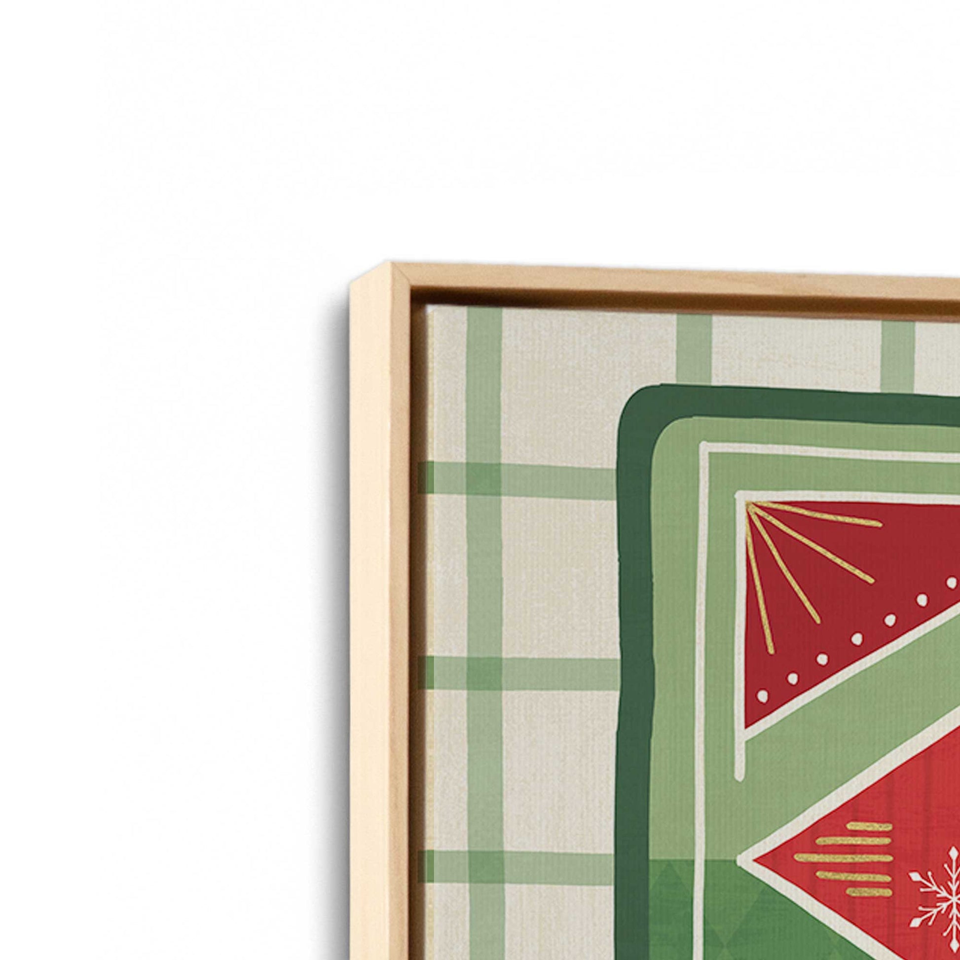 [Color:American Maple], Picture of the corner of the art