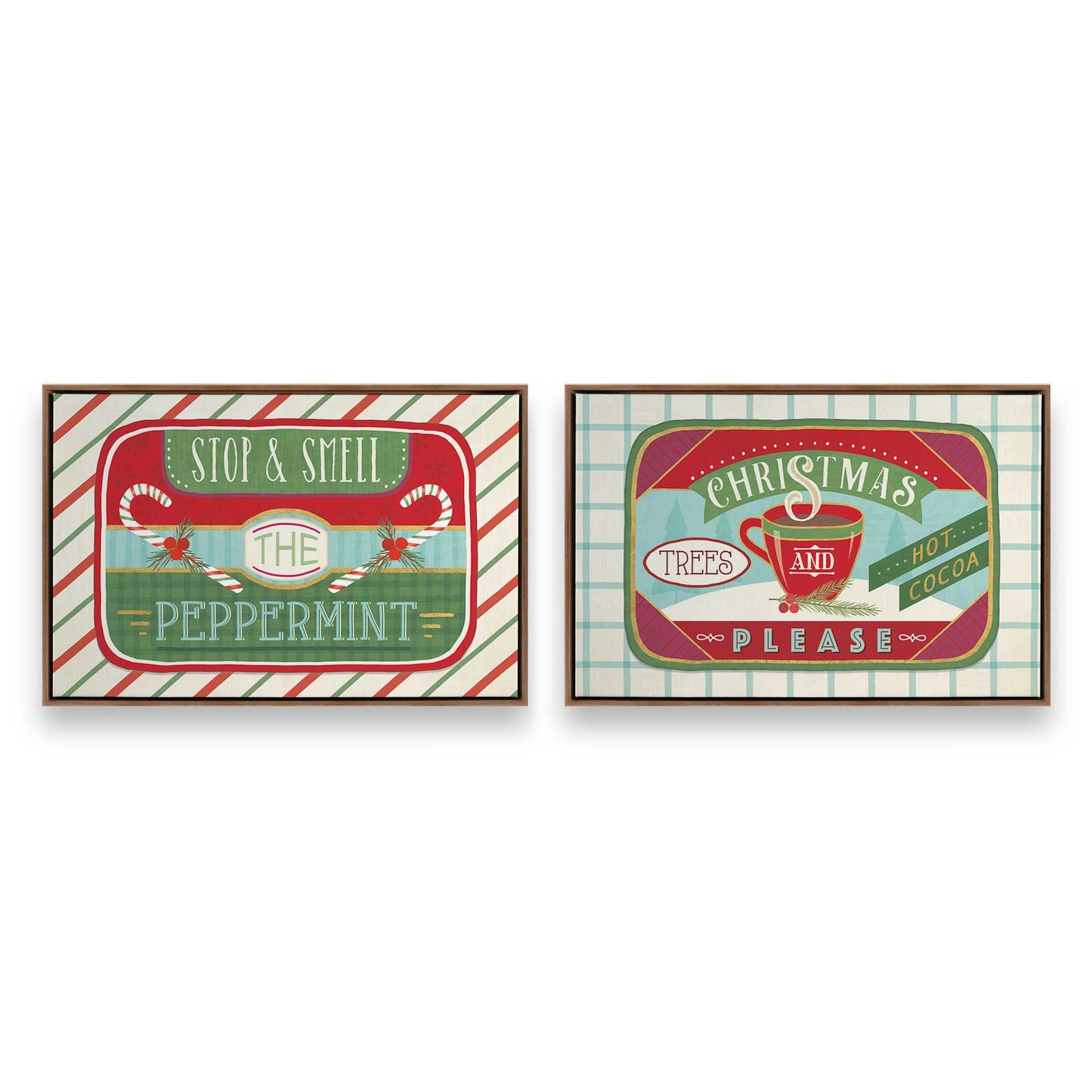 [Color:Walnut], Picture of art in a Walnut frame