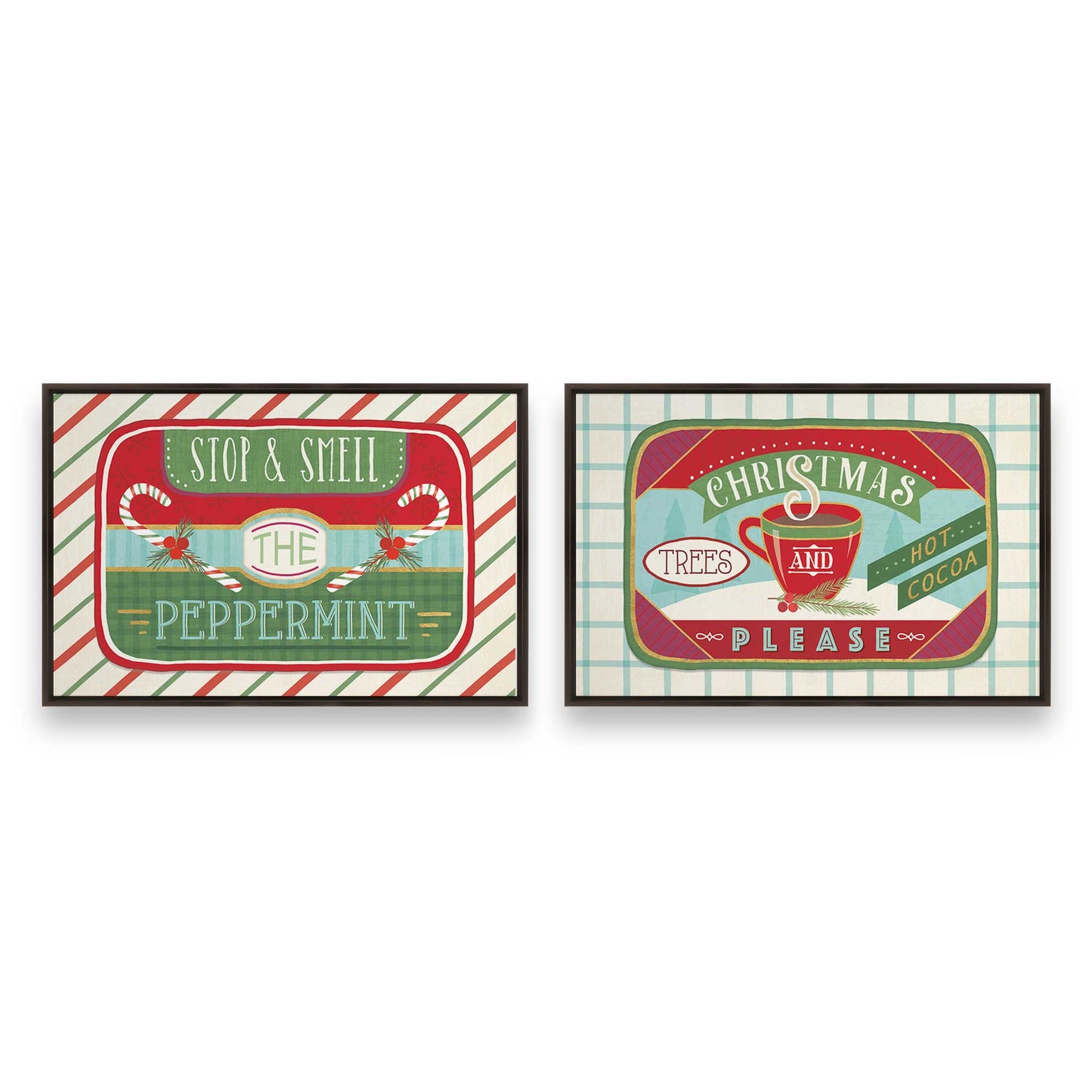 [Color:Espresso], Picture of art in an espresso frame