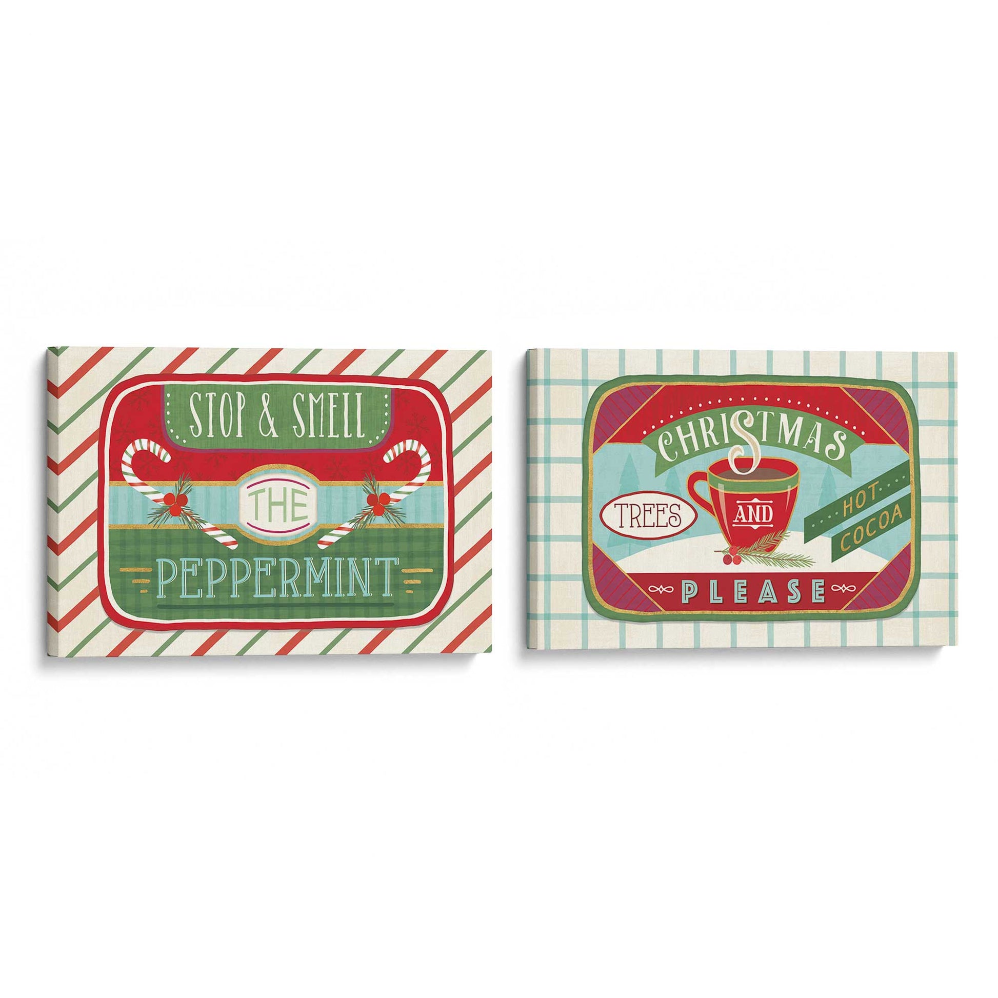 [Color:Stretched Canvas], Picture of art at an angle