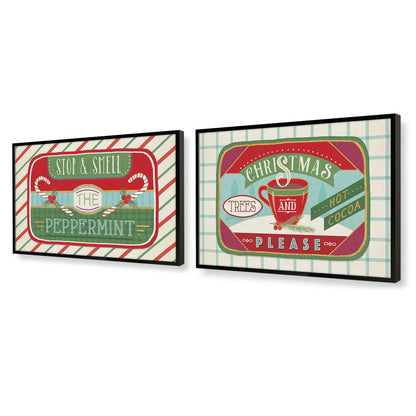 [Color:Satin Black], Picture of art in a Satin Black frame at an angle