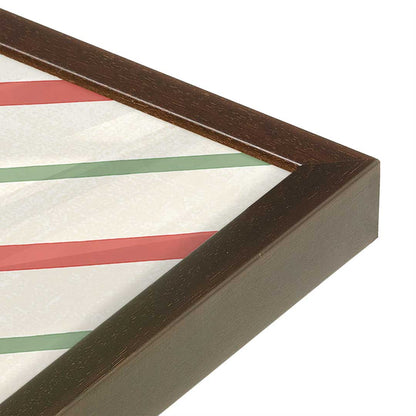 [Color:Belvinder Brown], Picture of art in a Belvinder Brown frame of the corner