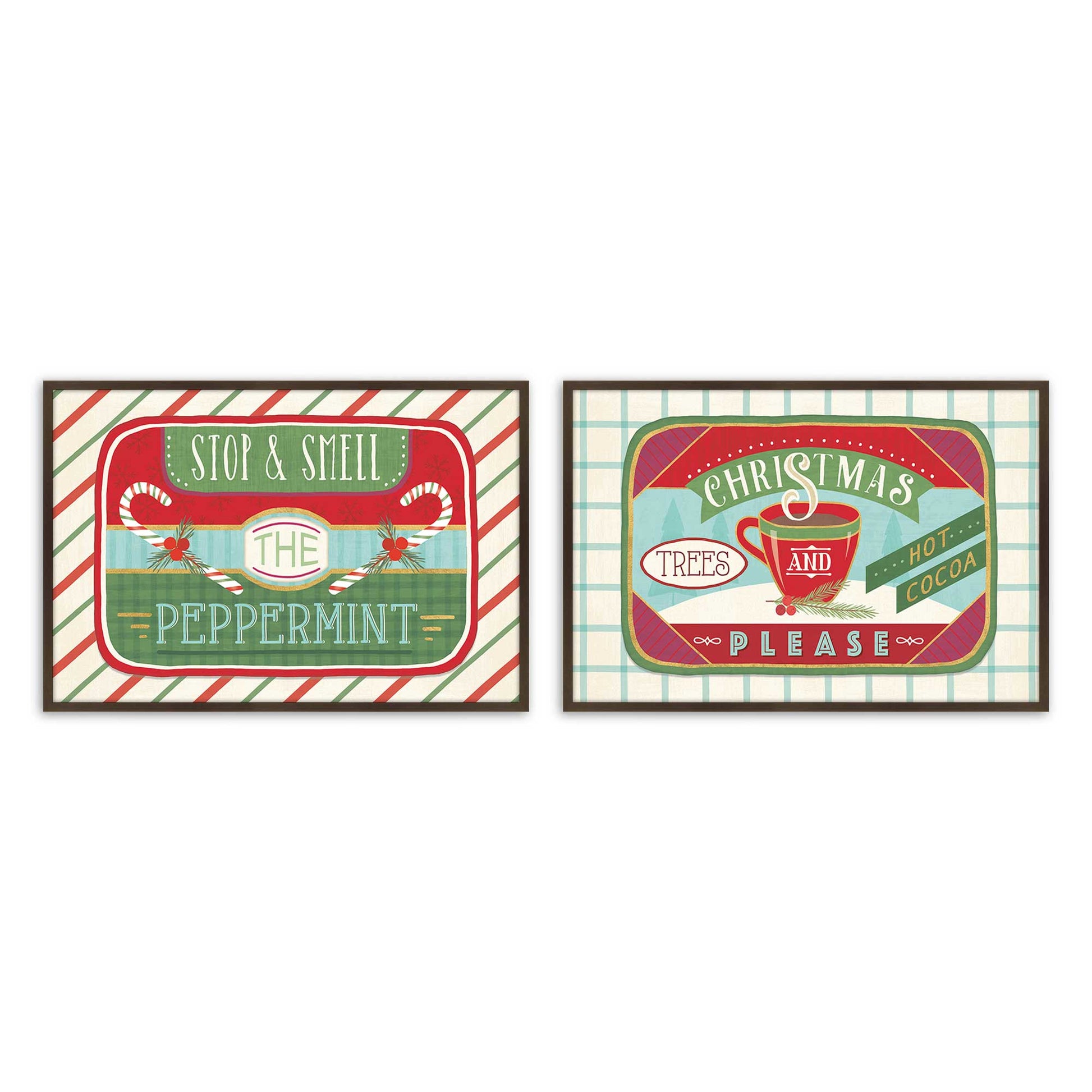 [Color:Belvinder Brown], Picture of art in a Belvinder Brown frame