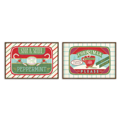 [Color:Walnut], Picture of art in a Walnut frame